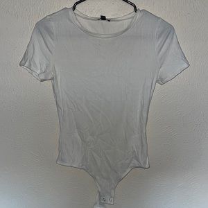 White tshirt bodysuit